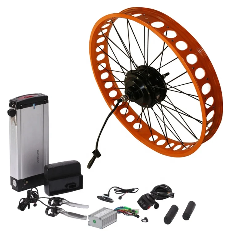 48v rear 1000w ebike mid drive conversion kit 27.5 battery built in