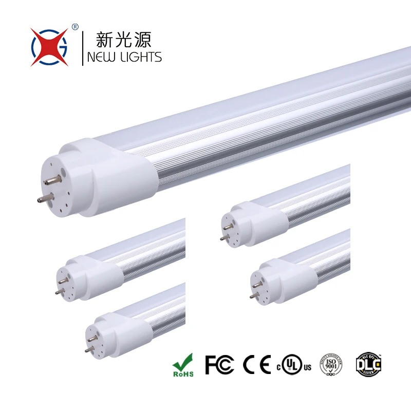 ce rohs light 3000k 4000k 6500k 1200mm g13 aluminum and plastic lamp 18w t8 led tube from China manufacturer