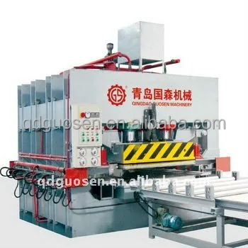 200 ton hot press machine for bamboo furniture beam machinery