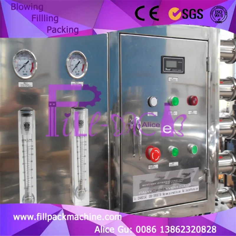 8 T/H чисто Обратного осмоса фильтр для воды, которые могут лечить воды озера