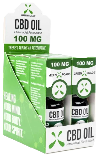 custom printed 500mg Hemp oil box , CBD oil bottle paper packaging box