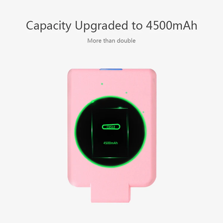 
OISLE 4500mAh Type-C USB External Battery Charger Power Bank for Cell Phone 