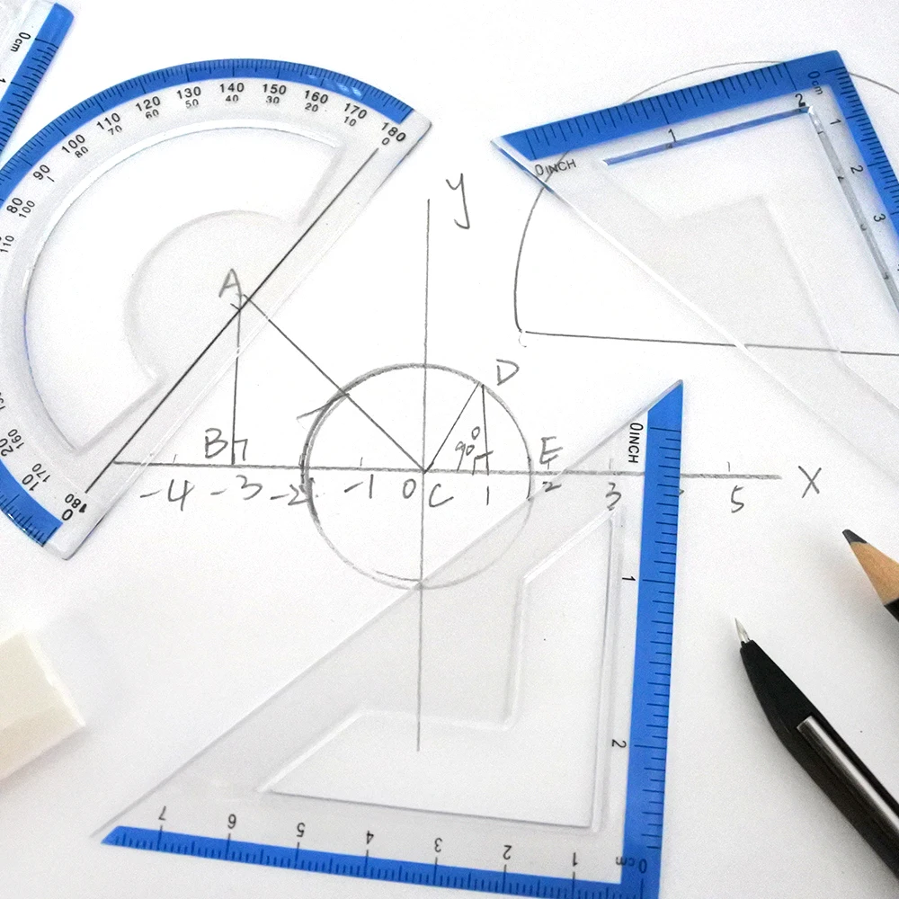 Экологичная офисная канцелярия Детская Геометрическая коробка из Пакистана