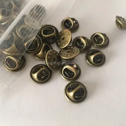 Brass Badge Lapel Pin Back Butterfly Clutches From China