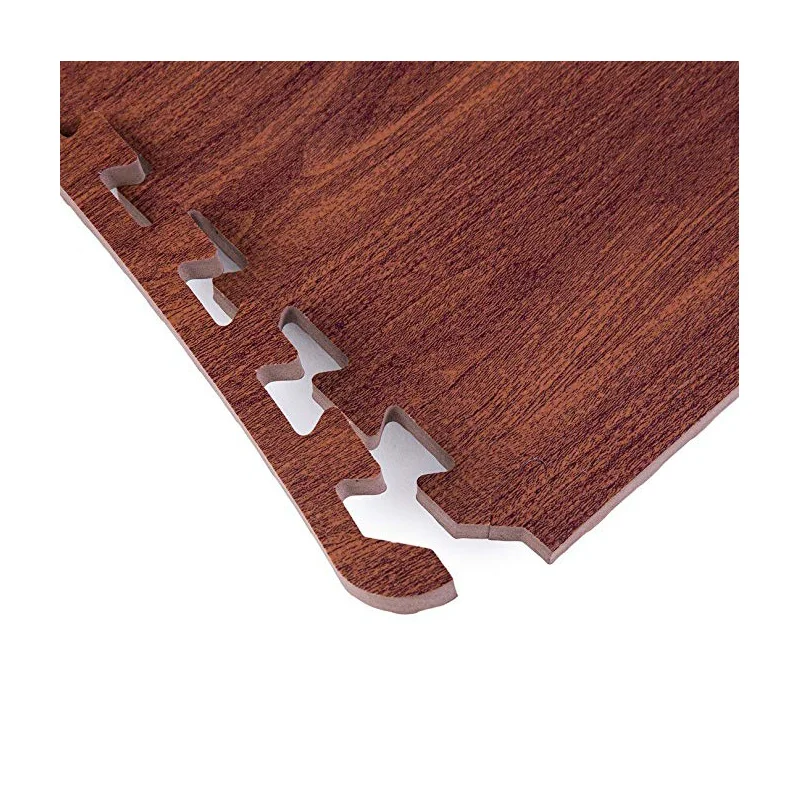 
Home Office Playroom Basement Trade Show Wood Grain Floor Mats Foam Interlocking Mats Flooring Wood Borders 
