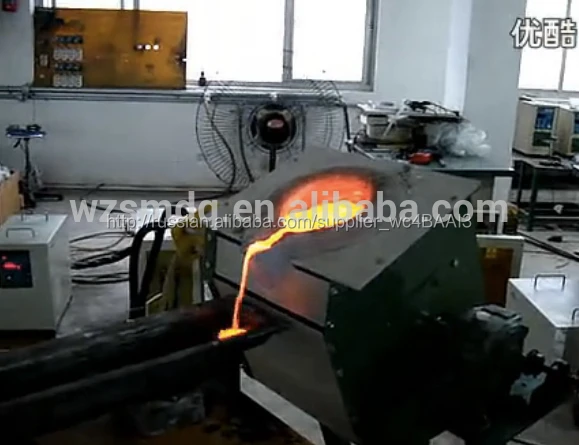 5kg scrap steel induction melting furnace