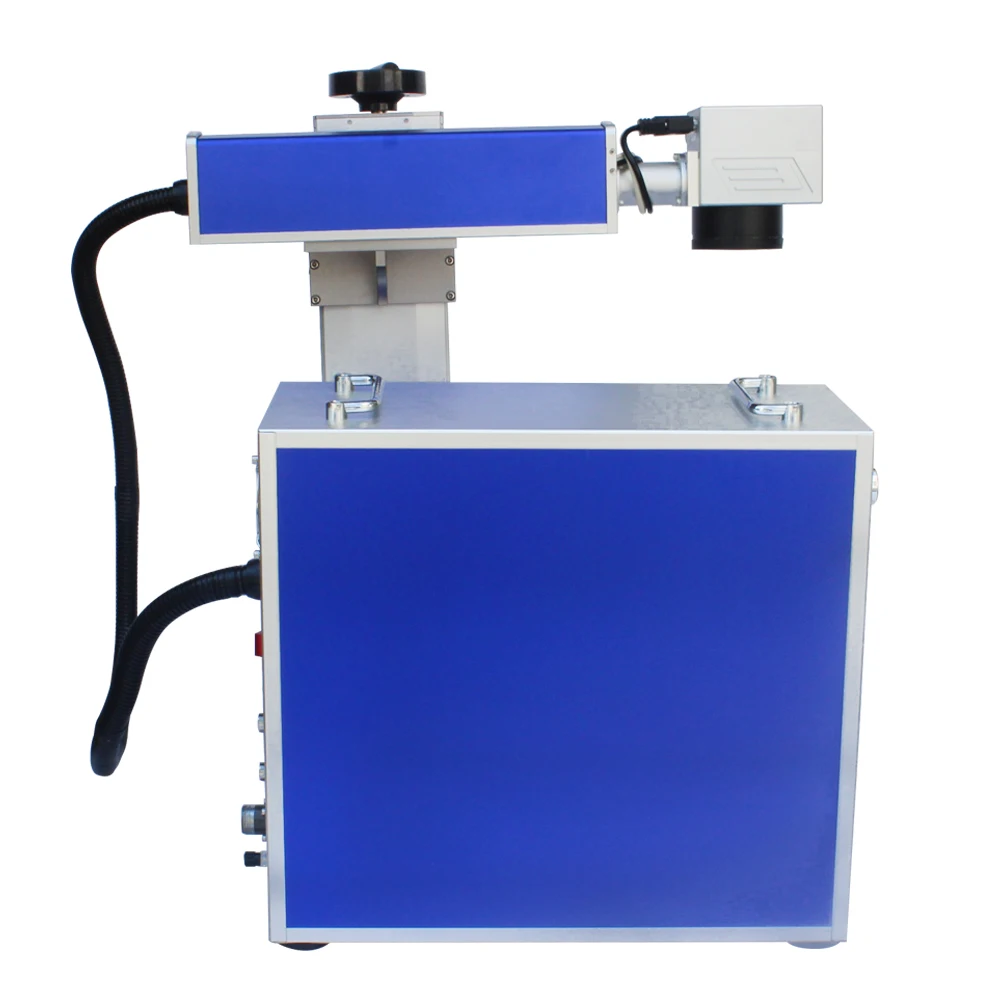 Good Price Split Gold Silver Bird Ring Engraving 20w Tire Fiber Laser Marking Machine For Metal