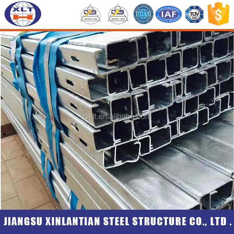 Лучшие продукты Q235B вторая рука стальной используется форма C прогоны для продажи с ISO, SGS утвердило