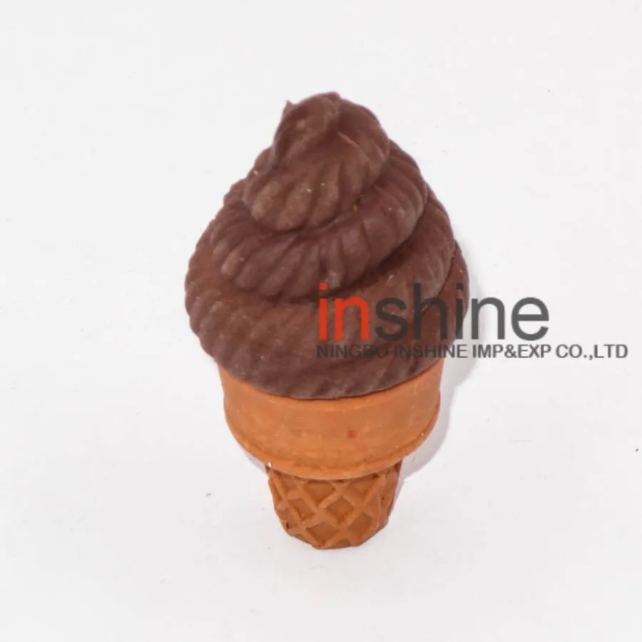 IN50759 Novelty Mini Cake Food Shaped Eraser , Rubber Eraser