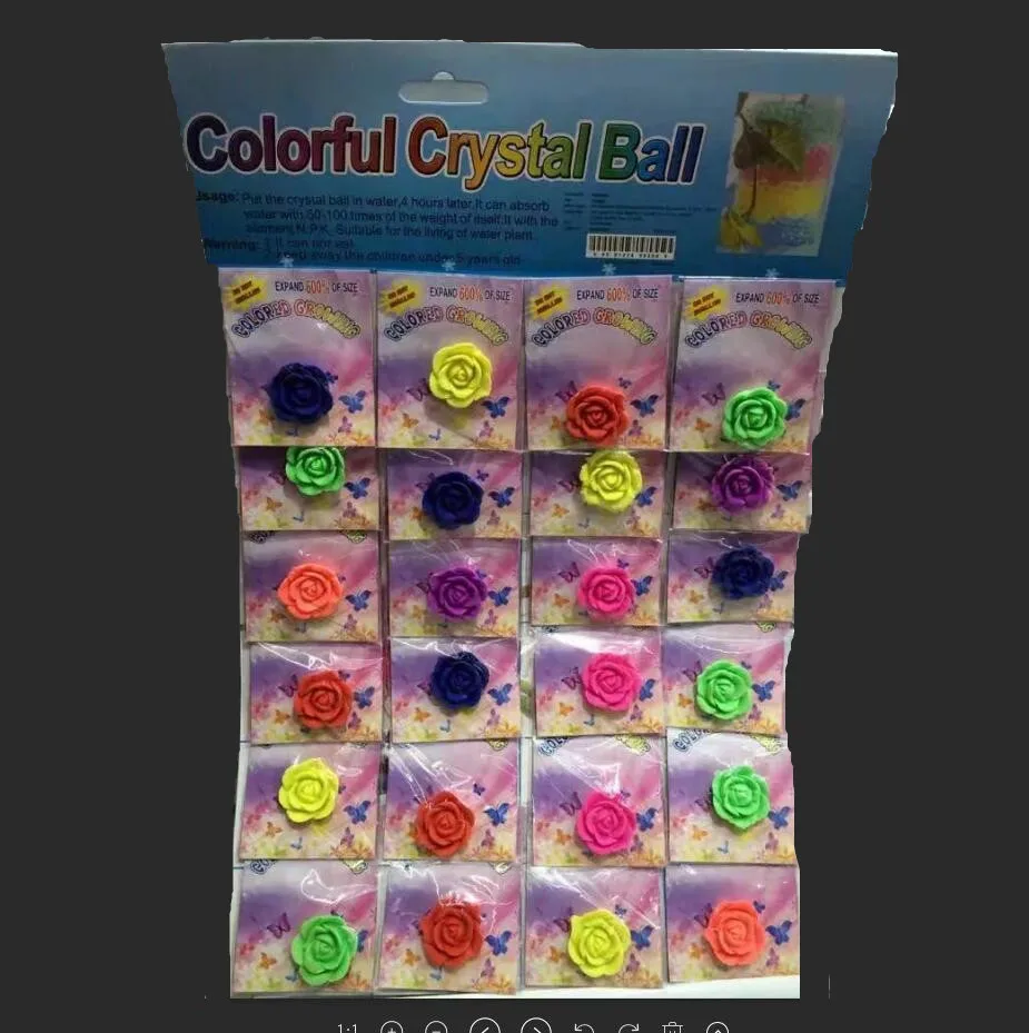 New Design Insects Shapes Water Growing Toys Sensory Growing Expansion Bath Toys