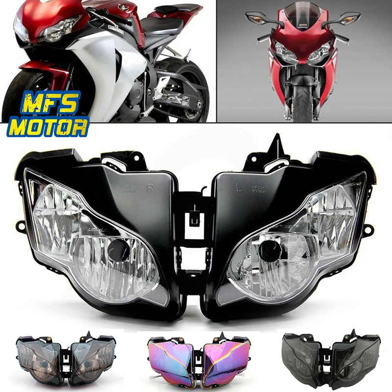 Motorcycle Headlight For Honda CBR1000RR CBR 1000 RR 08-11  Front Lamp Assembly Upper Head Light Housing 2008 2009 2010-2011