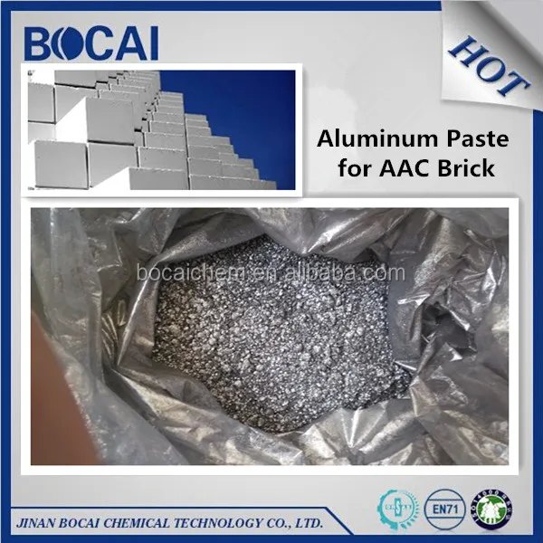 Popular aac aluminium paste for aerated autoclaved concrete