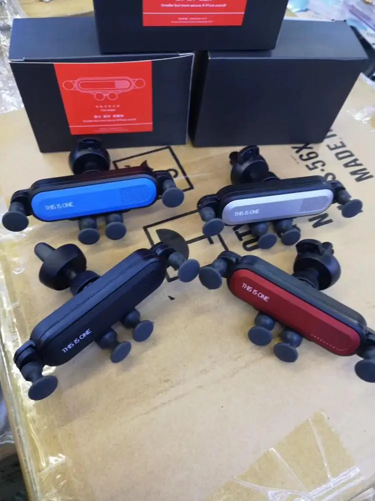 Newest style Non-slip universal phone holder gravity car phone holder car Air Vent Mount Holder for  Mobile Phone stand