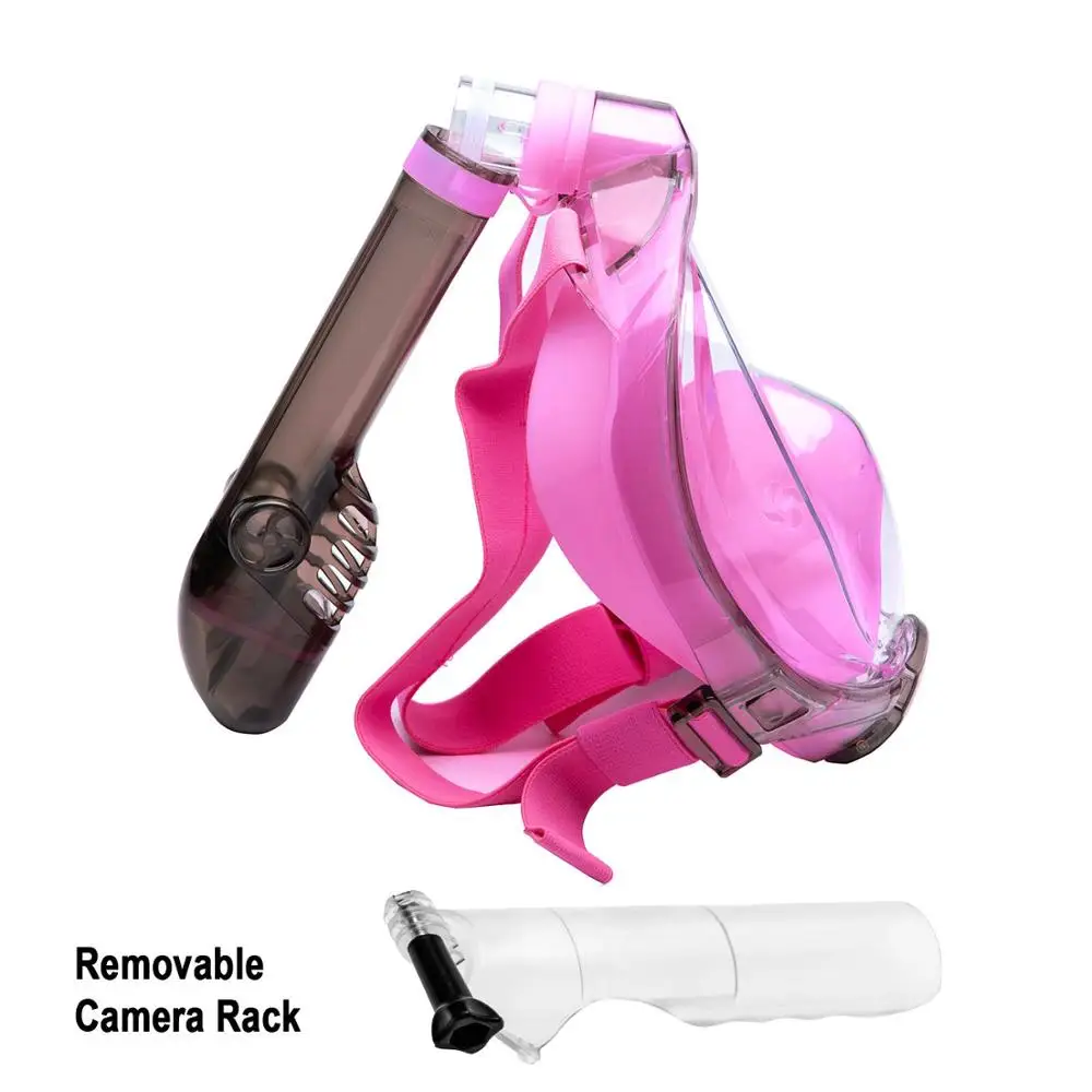 2019 Hot Sell Anti Leak Snorkel Mask Full face Swimming Mask