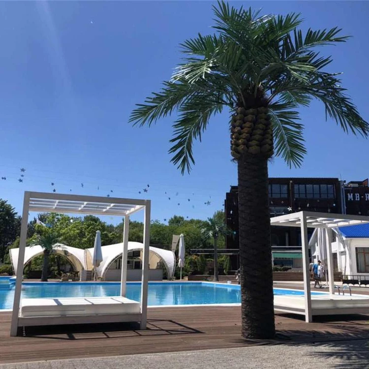 microwave mobile telecom monopole camouflaged date palm tree communication tower