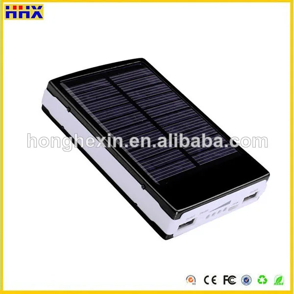 10000 мач портативной солнечной энергии банк для переносных компьютеров, солнечное зарядное устройство с большой емкостью