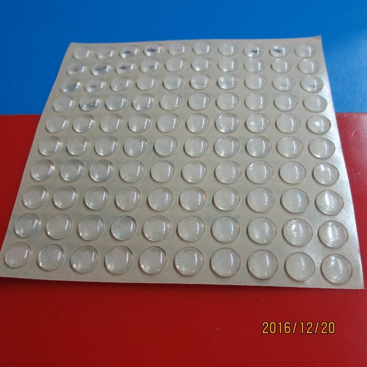 
High Sticky Adhesive Silicone Rubber Feet Pads Anti-Skidding 