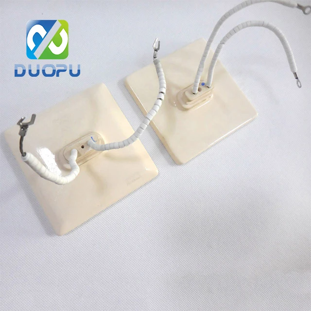 Waterproof ceramic infrared heater for shower