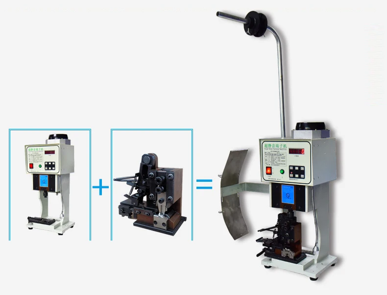 YTK-JL Semi-automatic wire super mute electrical cable terminal crimping machine