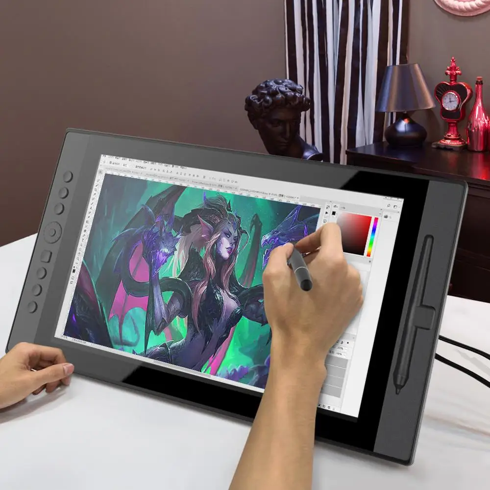 Планшетный монитор с ручкой и экраном 15,6 дюйма