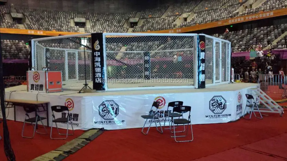 Professional Competition MMA octagon cage