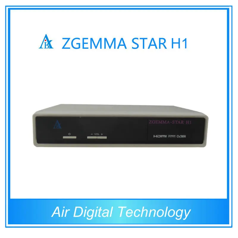 новая модель zgemma звезды h1 две-тюнер dvbs2+dvb- ° с enigma2 приемник спутникового телевидения охватывать все frenquency