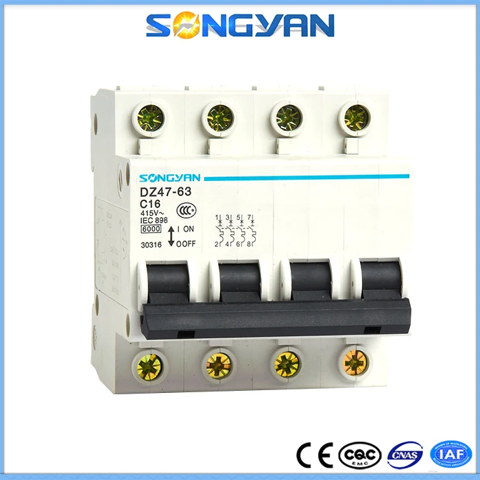 Гарантированное качество уникальный мини выключатель 63amp