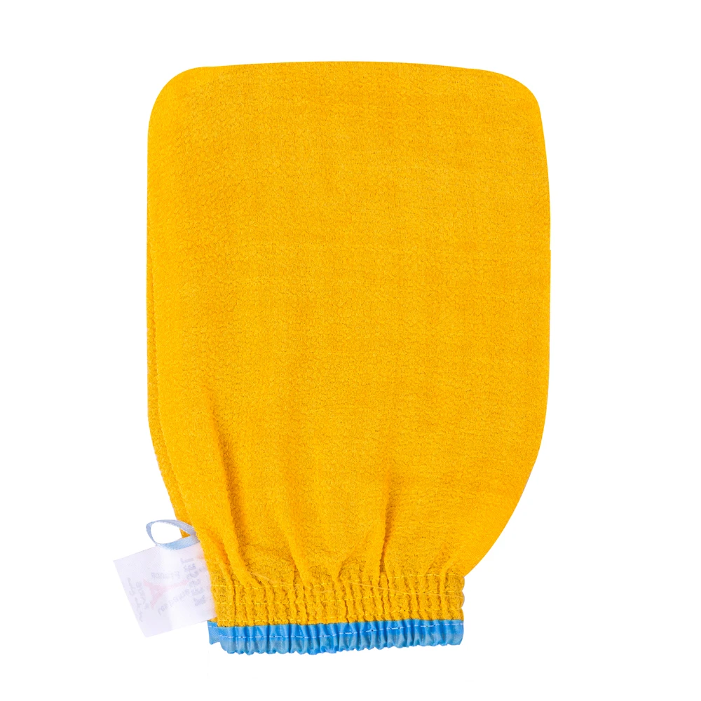 Сверхтвердая Массажная перчатка для тела отшелушивающая ванны скраб душа оранжевого цвета Марокканская кесса