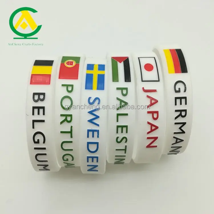 Fashion Belgium Flag Wristband, Belgium Jewelry, Belgium Souvenir