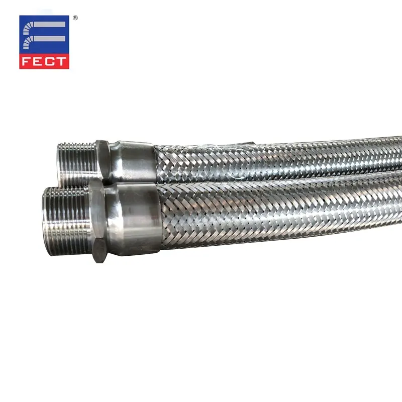 Hot Sale Stainless Steel Corrugated Wire Braided Flexible Hose flexible hose for sprinkler