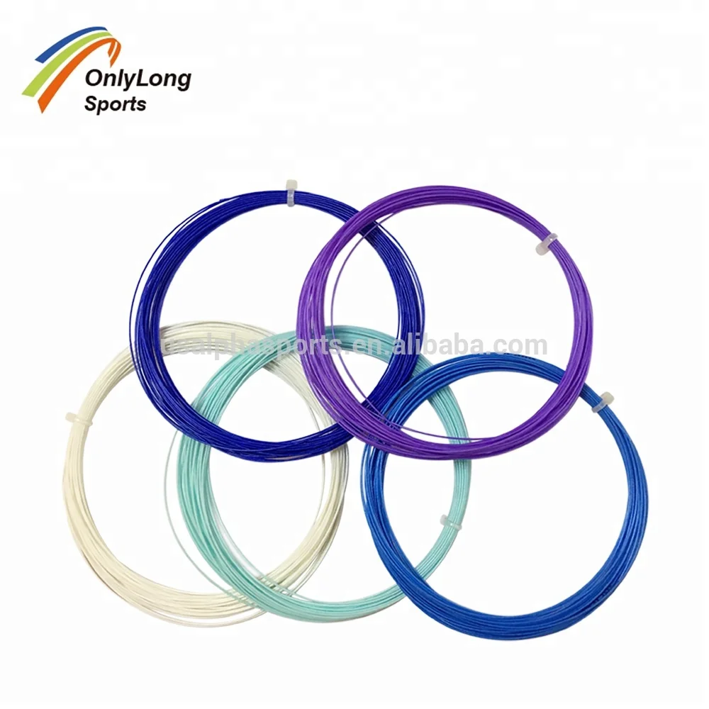 Best quality nylon Customized badminton racket string for 0.66mm