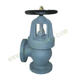 Marine Angle Valve JIS F7308 10K Globe Angle Valve Cast Iron