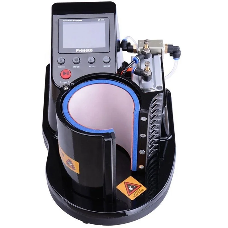 ST-110 2019 Yiwu Factory Pneumatic Mug Sublimation Heat Press Machine  For Custom Mug Printing