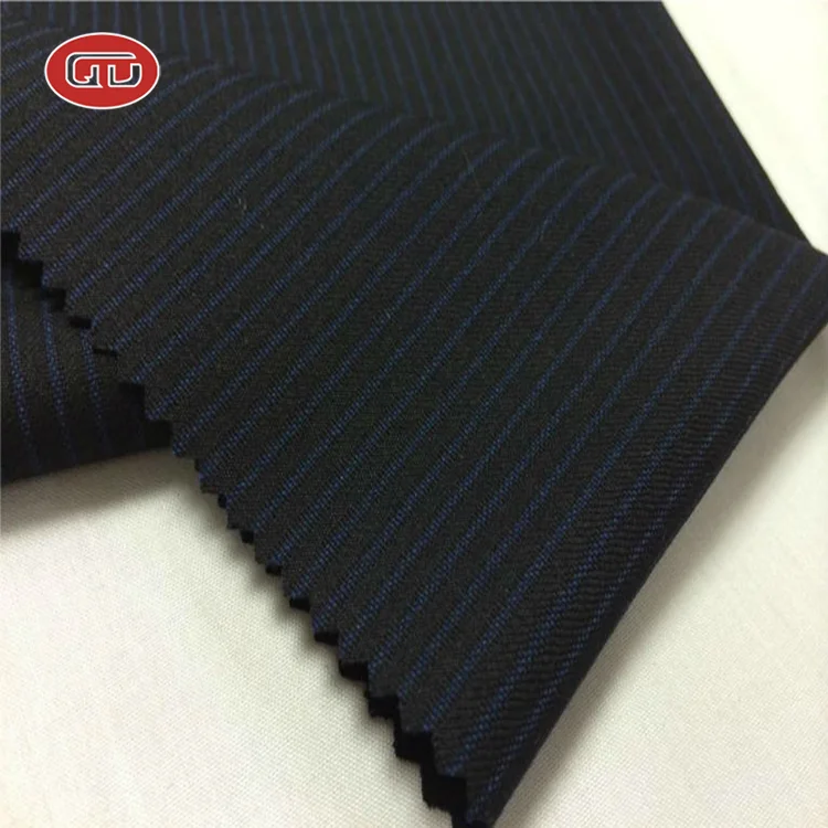 Italian export winter overcoat suit woven viscose polyester wool fabric