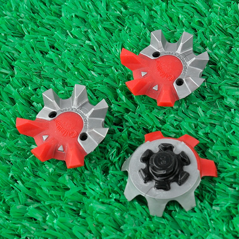 В наличии производители шипов для гольфа красные и серые шипы с быстрым вращением