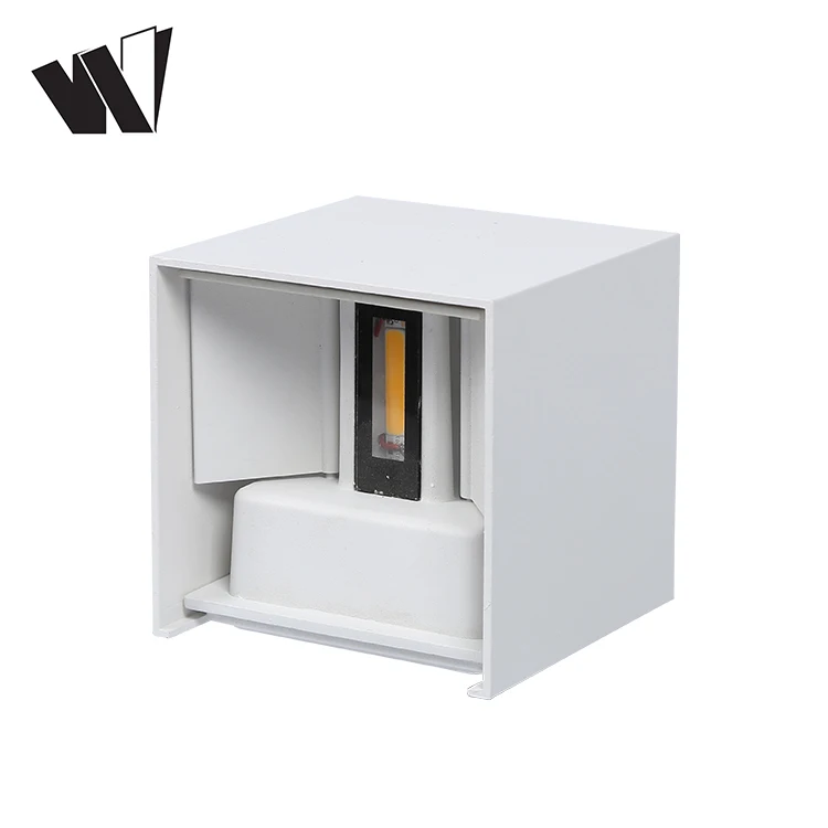 High power waterproof dimmabl bathroom ip65 COB 6w indoor reading mounted wall lamp