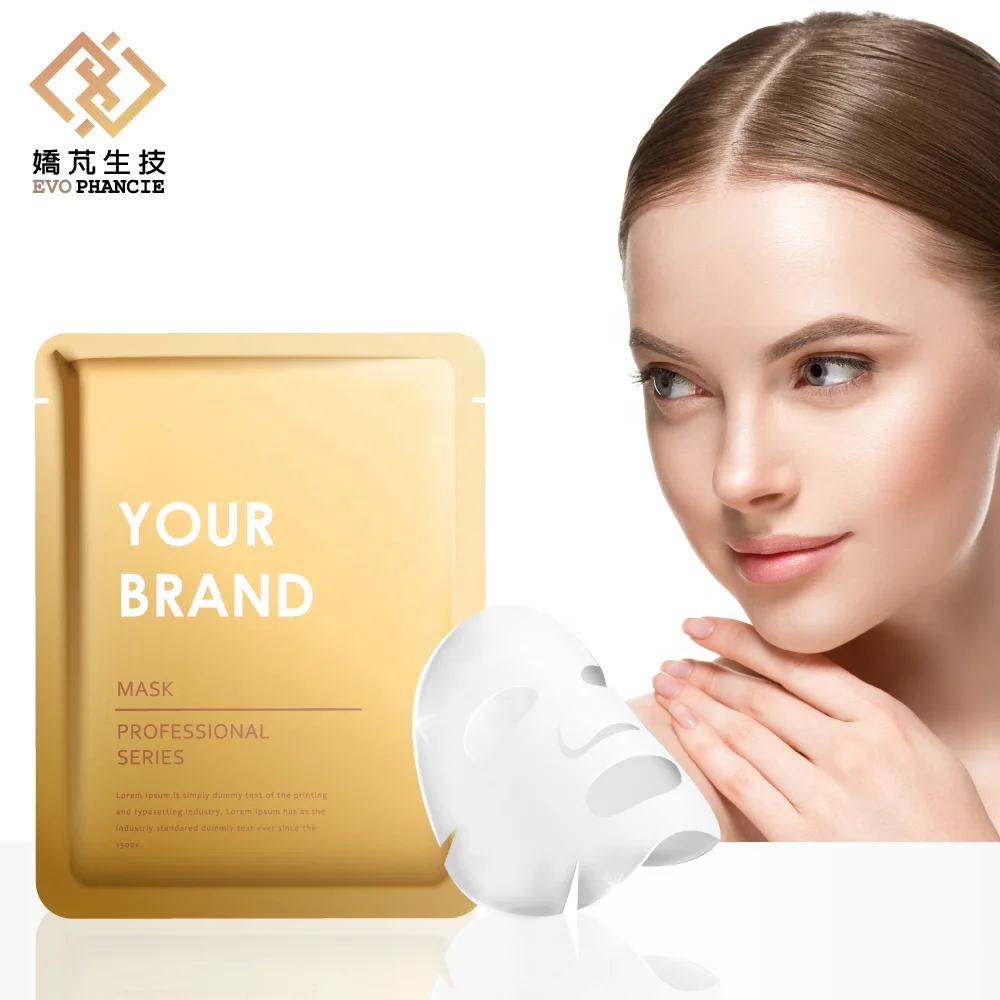 Private label facial sheet mask bio cellulose oem face mask