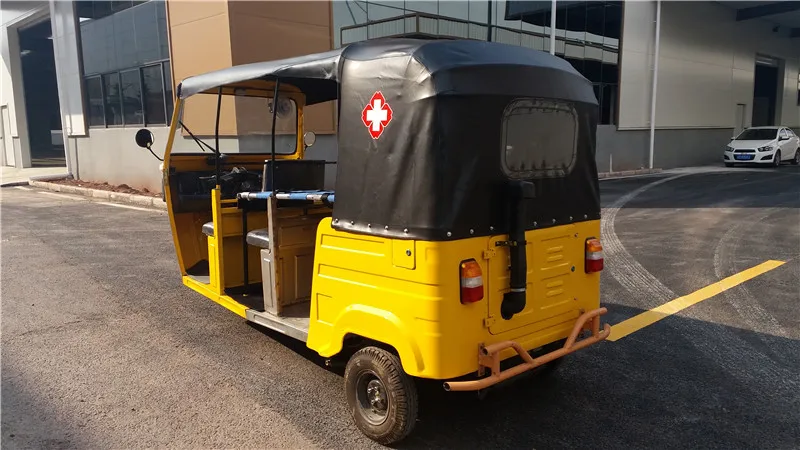 Motor tuk tuk 3 row 8 passengers dudu rickshaw LGP passenger tricycle in Cambodia Ghana