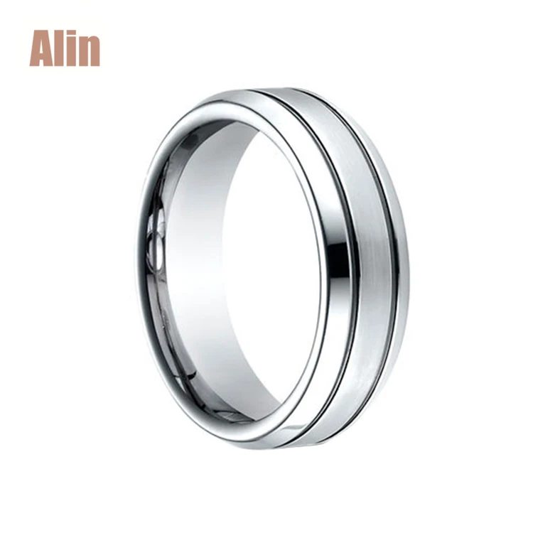 
Rose gold plated hammered china jewelry wholesale cobalt chrome ring 