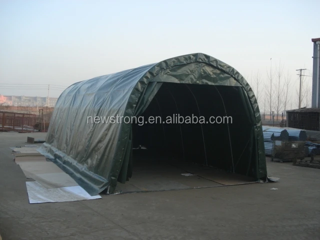 Cheap Steel Tube Frame Mobile Carport