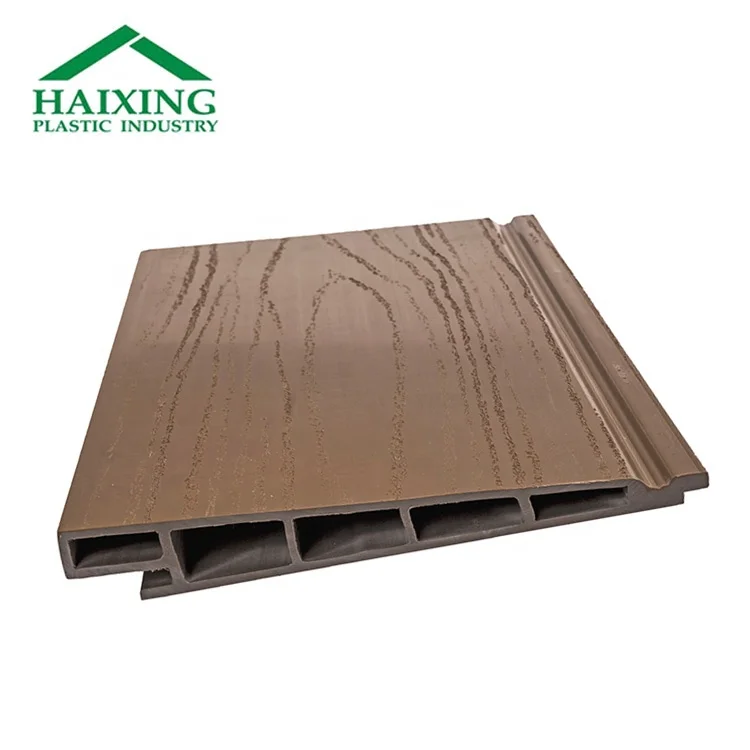 waterproof wpc exterior composite wall timber panels