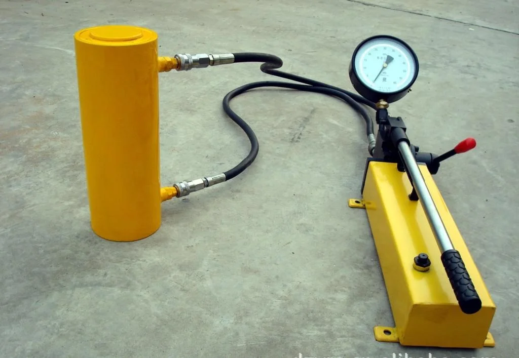 High quality hydraulic hand pump double acting cylinder