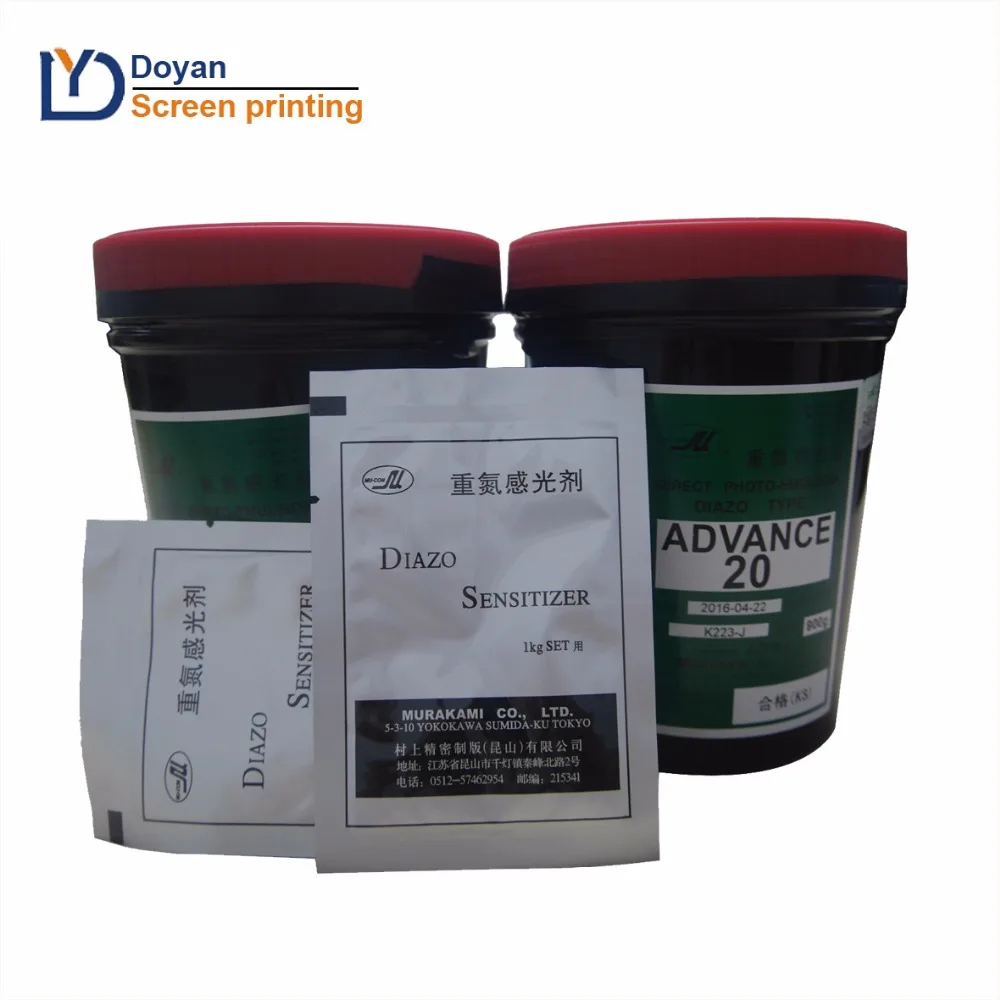 Our Chemical Auxiliary Agent Blue Photo Emulsion Water Treatment Chemicals,screen Printing Screen Printing 100% Murakami JP