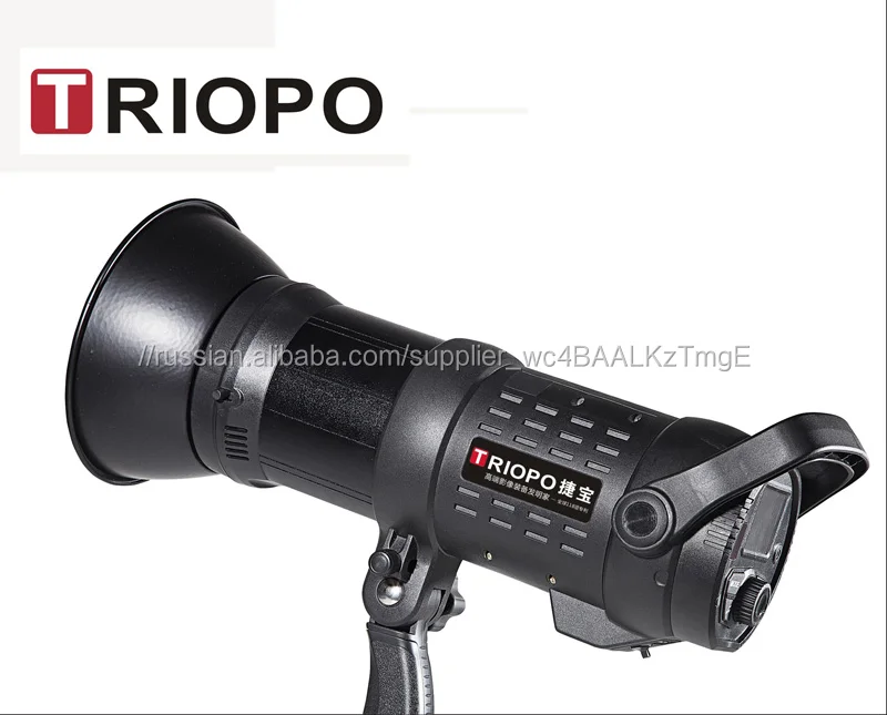 Professional TTL wireless outdoor strobe flash light with remote control and high speed sync