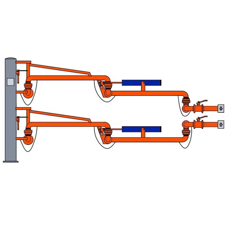 Professional LPG truck loading arm  with gas recovery  supplier