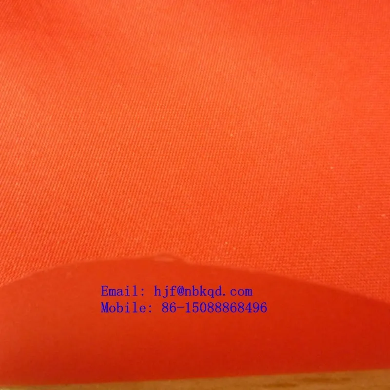 210 gsm Odor Proof PVC Coated 75D Polyester Raincoat Fabric