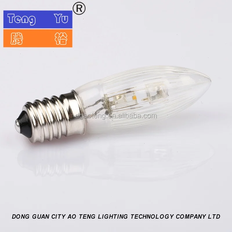 Праздник освещения для E10 34/55V3W Оливковый Рождество лампы