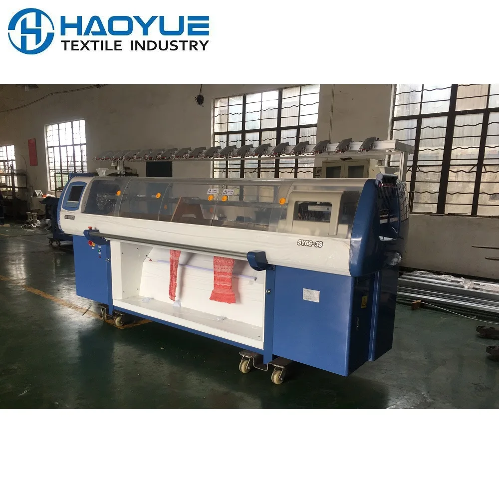 High Speed Computer Full Jacquard Industrial Flat Knitting Machine