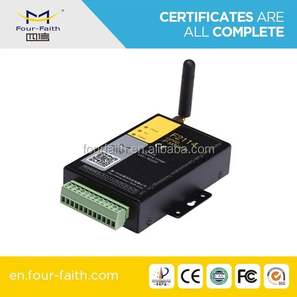 F2114 GSM GPRS modem with digital input/output GSM GPRS modem with 5 input/output interface