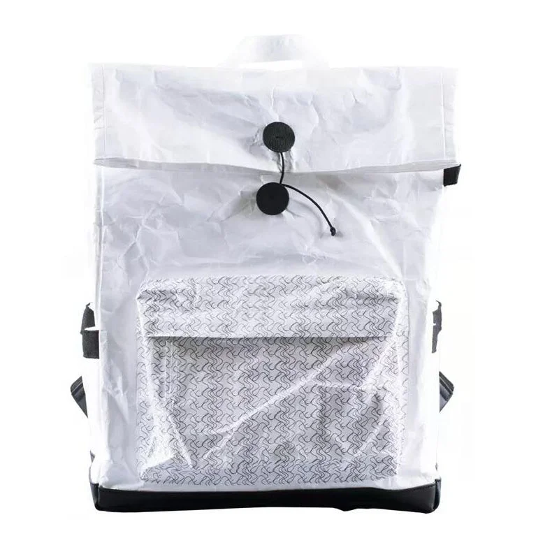 waterproof backpack,Eco friendly bagpack light weight tyvek paper backpack,grey tyvek backpack